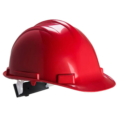 Expertbase Safety Helmet Pw50 - Red - Customisable Safety Helmet