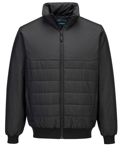 Professional insulated bomber (S609) - PW555 - Black - Customisable Jackets