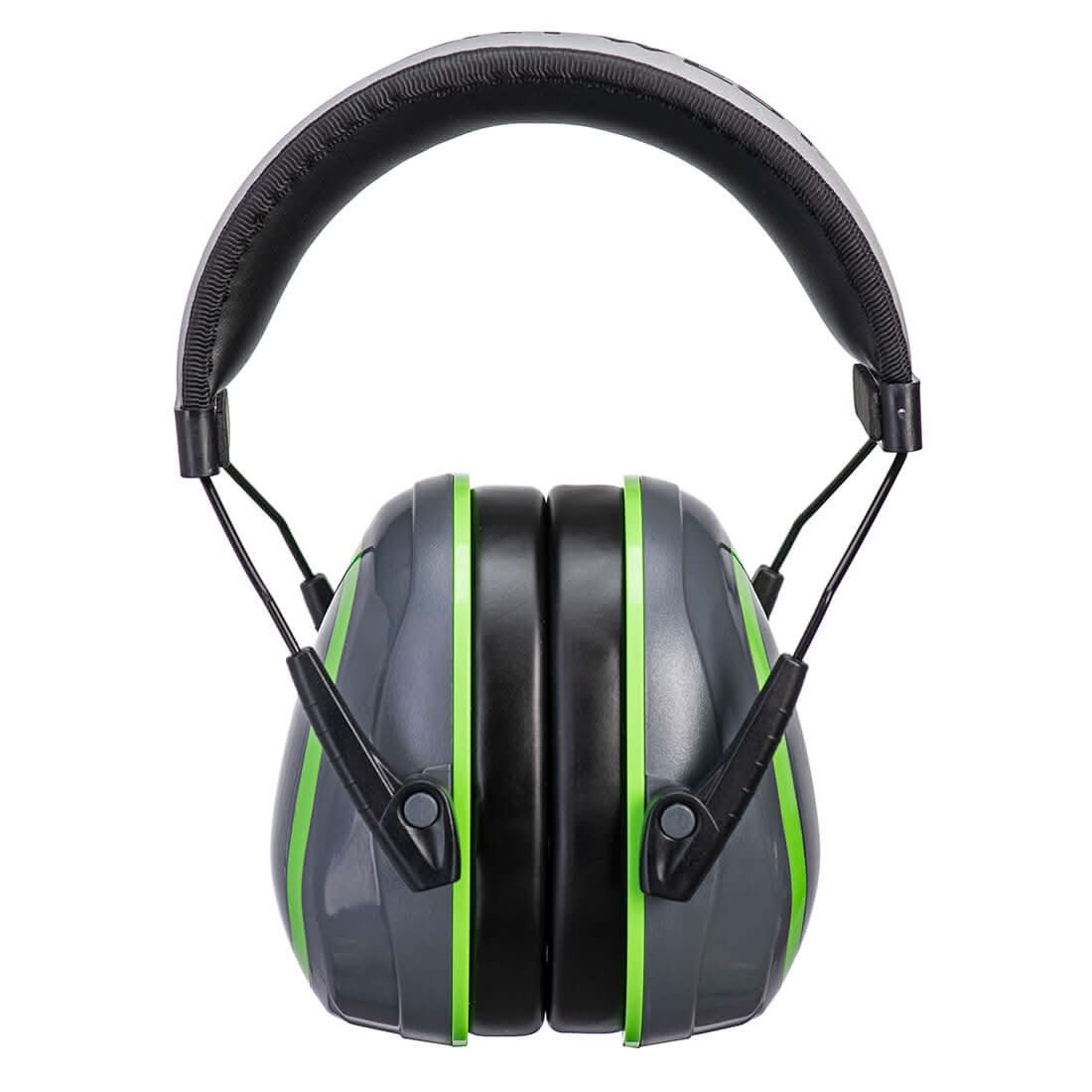 Portwest Hv Extreme Ear Defenders Low PW72 - Grey Green - Customisable Ear Defence