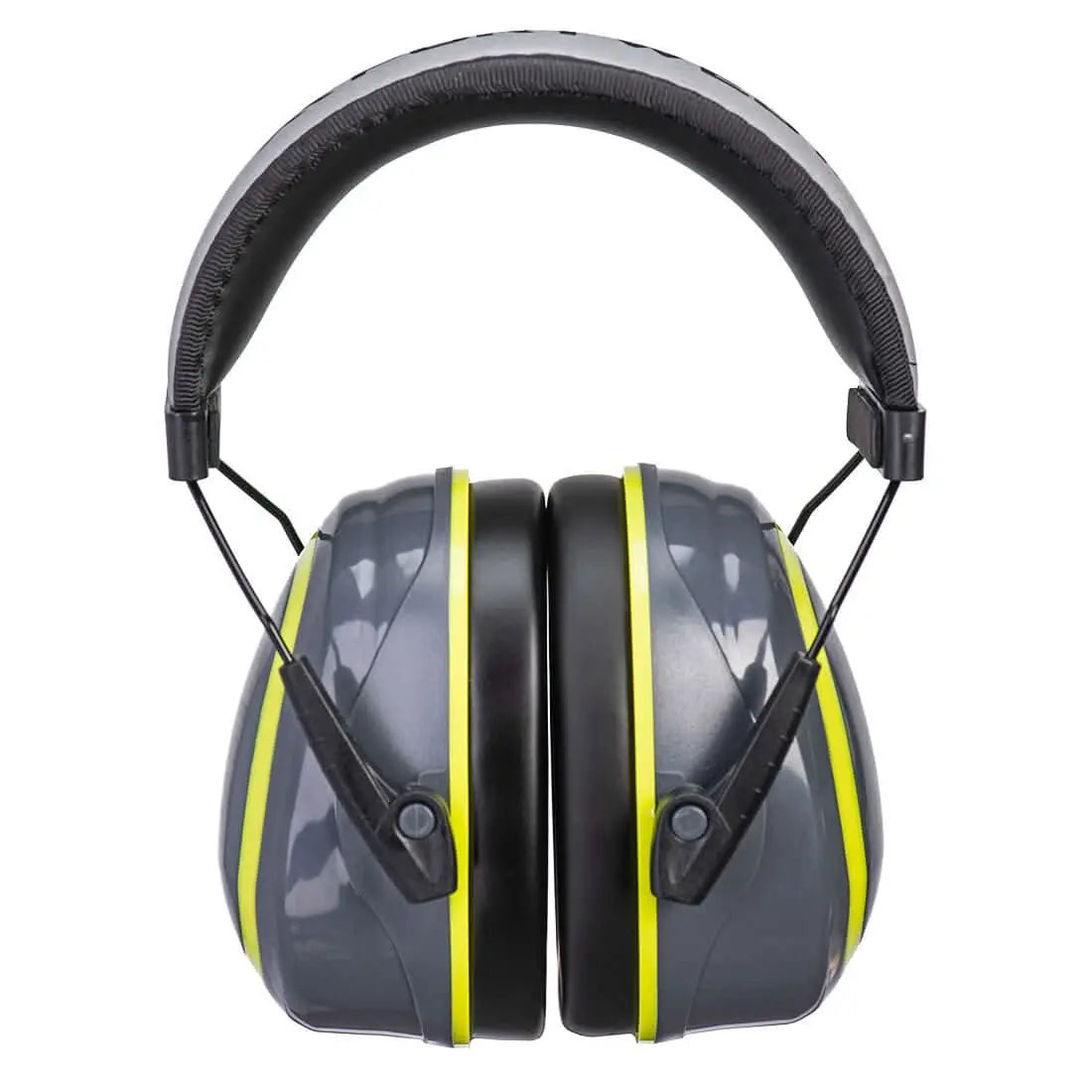 Hv Extreme Ear Defenders Medium Pw73 - Grey Yellow - Customisable Ear Muffs