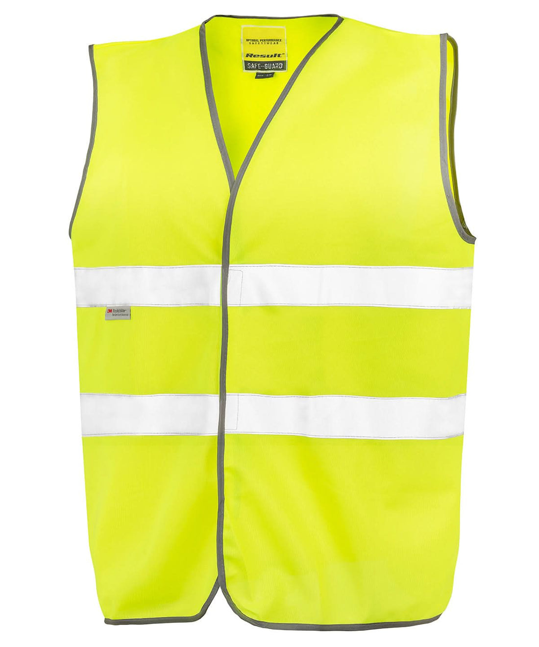Result Safeguard Motorist safety vest R211A - Fluorescent Yellow - Customisable HV Vest