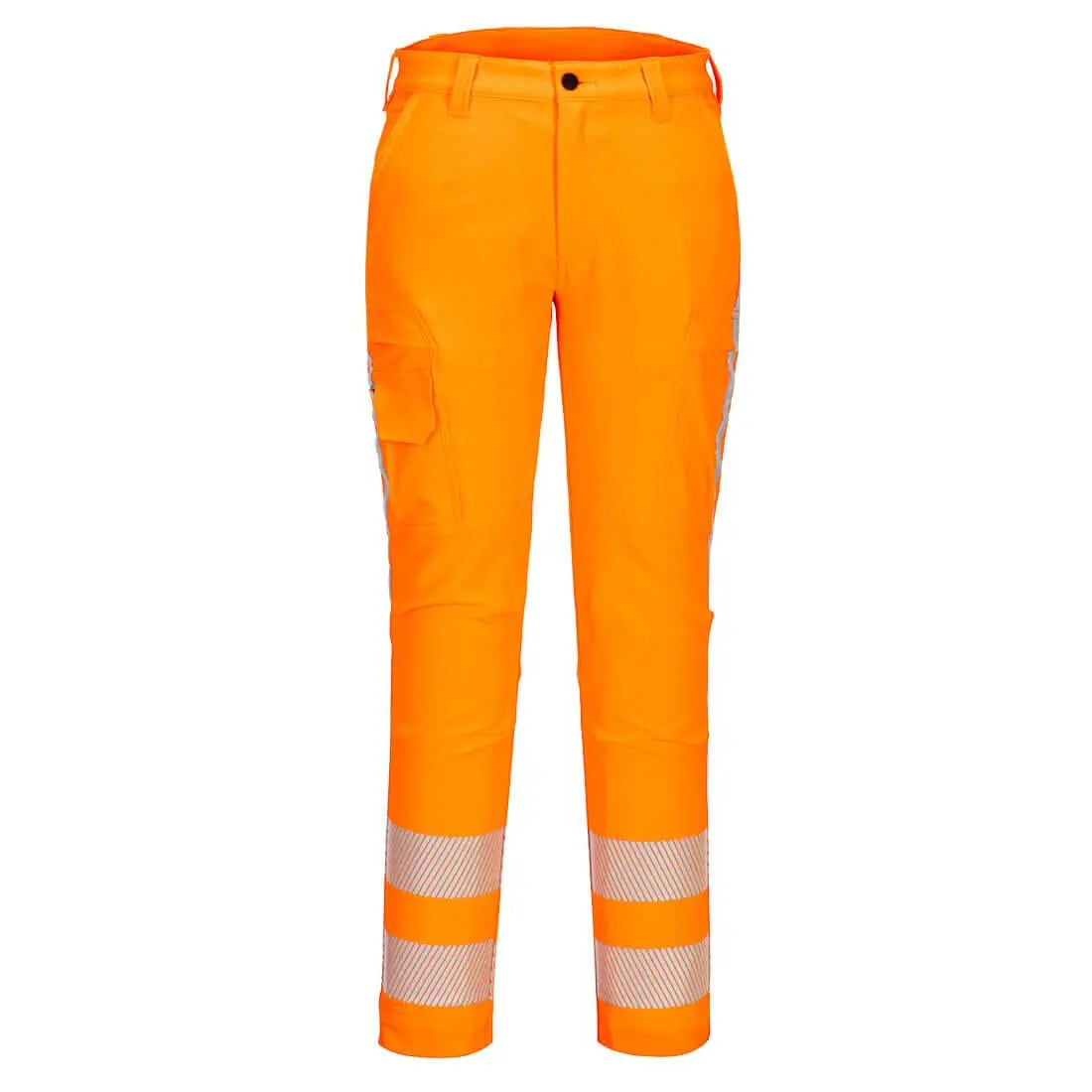 Rws Hi Vis Stretch Work Trousers R440 - Orange - Customisable Work Trousers
