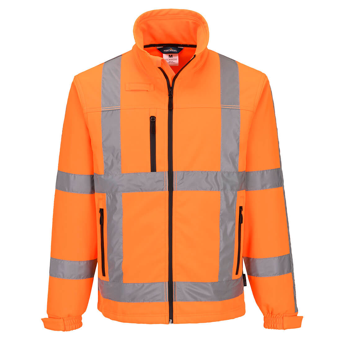 Rws Hi Vis Softshell Jacket (3 L) R462 - Orange - Customisable Softshell Jackets