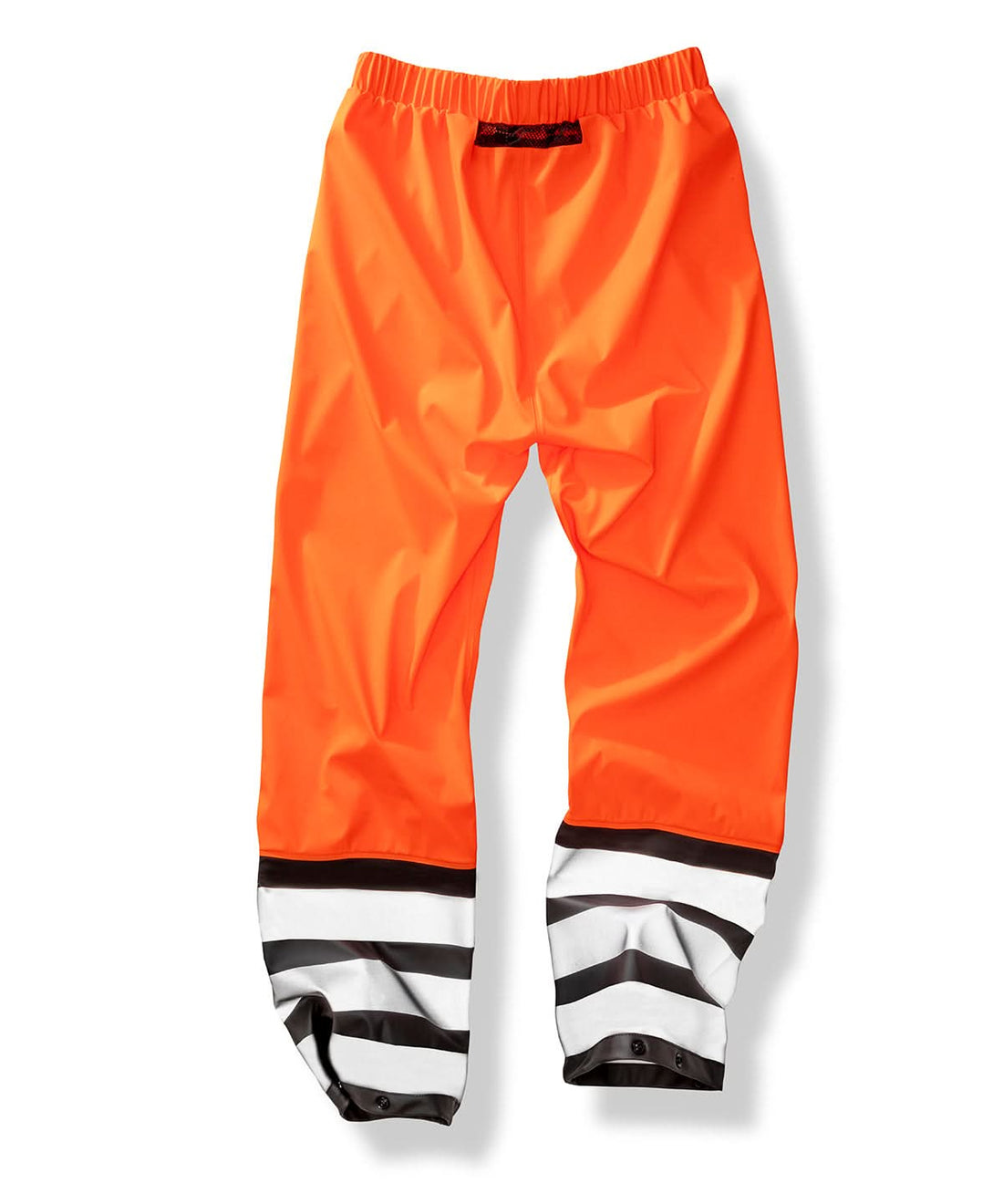 Result Genuine Recycled Heavy duty prism PU safe and dry trousers with recycled backing R508X - Fluorescent Orange Black - Customisable Trousers