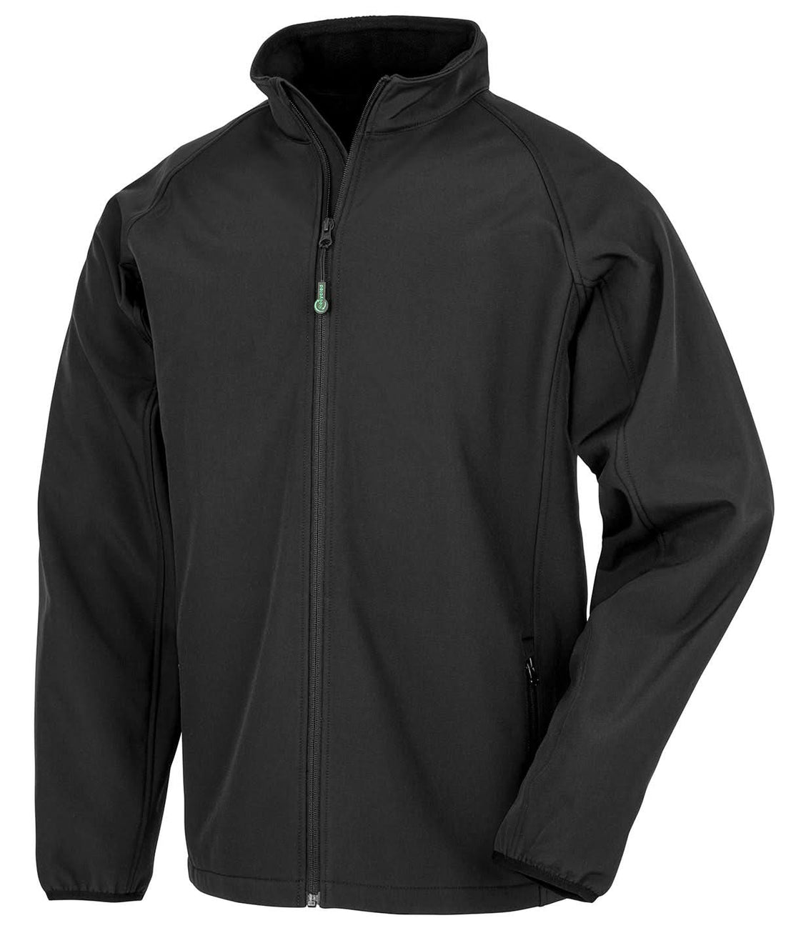 Result Genuine Recycled Recycled 2 layer printable junior softshell R901J - Black - Customisable Softshell Jacket