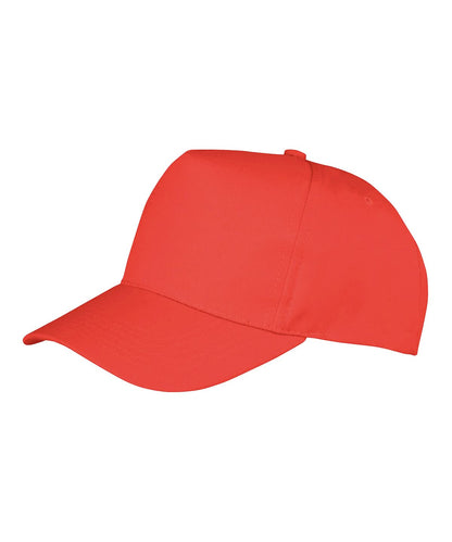 Result Genuine Recycled Core junior recycled printers cap R984J - Red One size - Customisable Caps