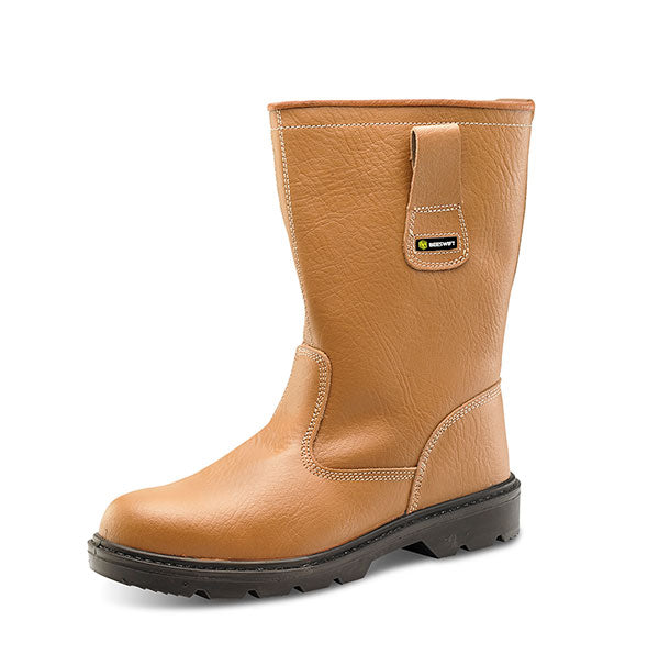 Beeswift Rigger Boot Unlined - Tan - Customisable Rigger Boots