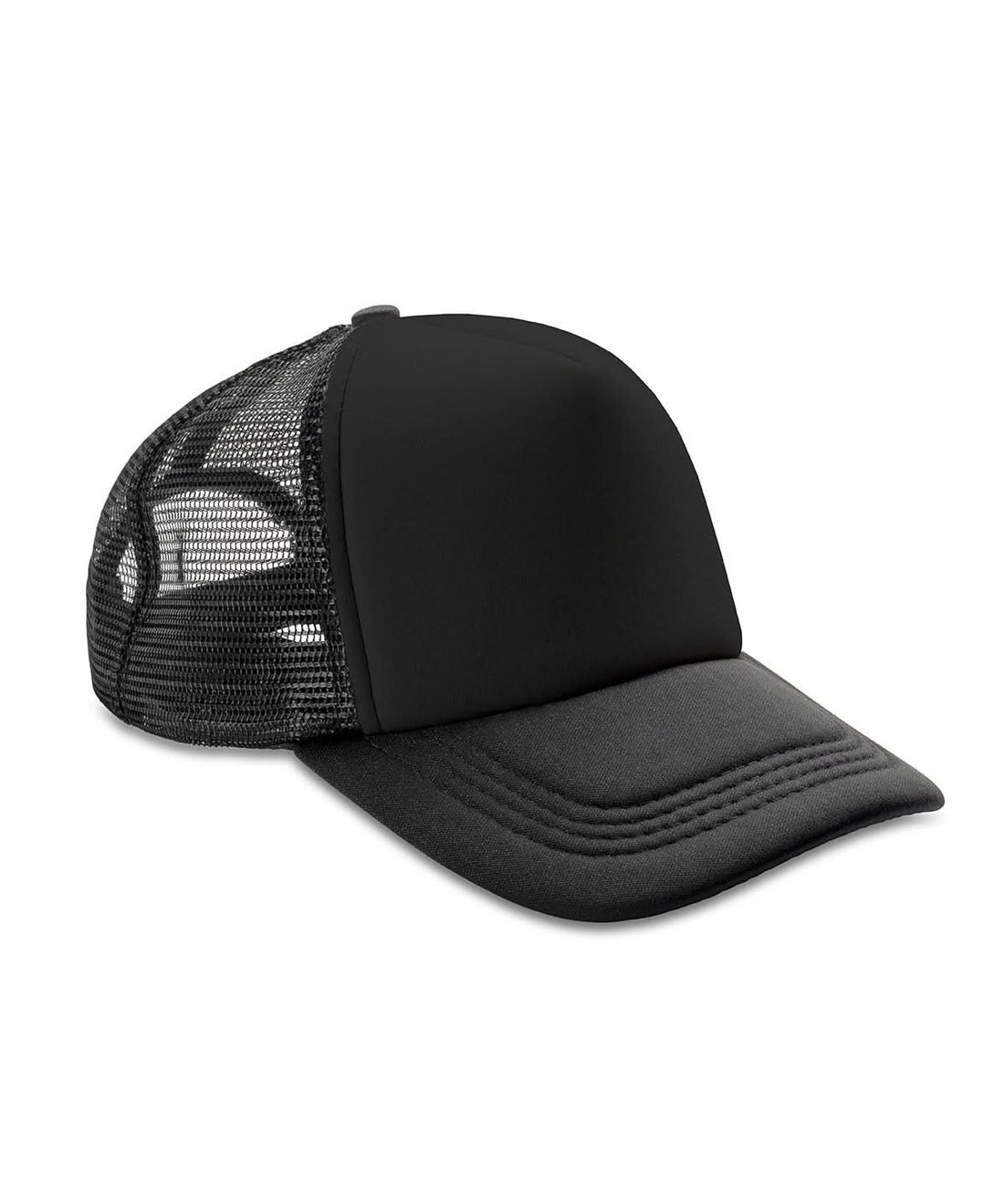 Result Headwear Core Detroit mesh truckers cap RC89X - Black Black One size - Customisable Caps