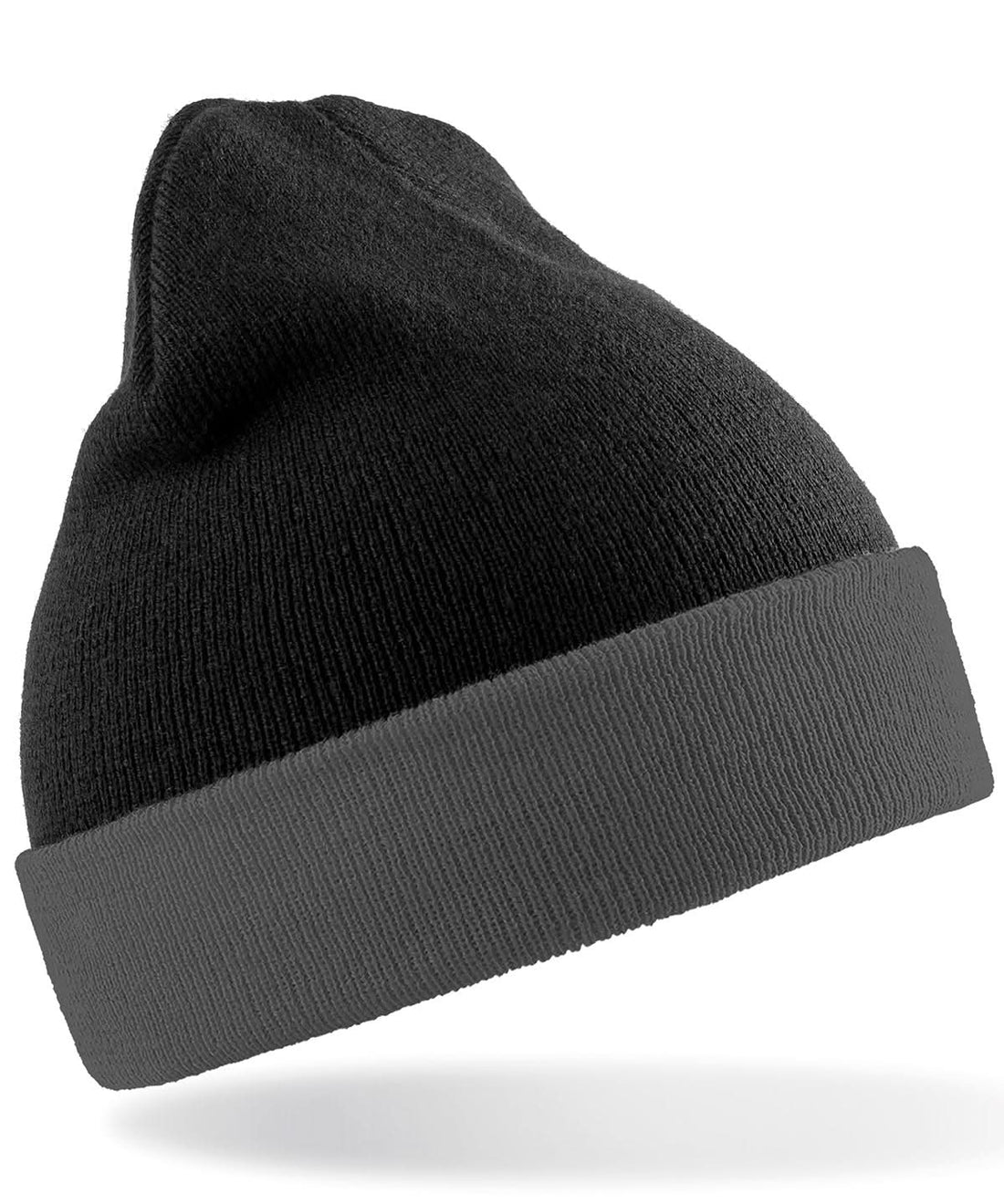 Result Genuine Recycled Recycled compass beanie RC930 - Black Grey One size - Customisable Beanies