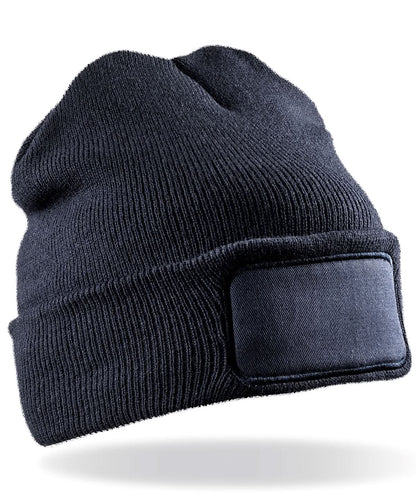 Result Genuine Recycled Recycled ThinsulateTM printers beanie RC934 - Navy One size - Customisable Beanies