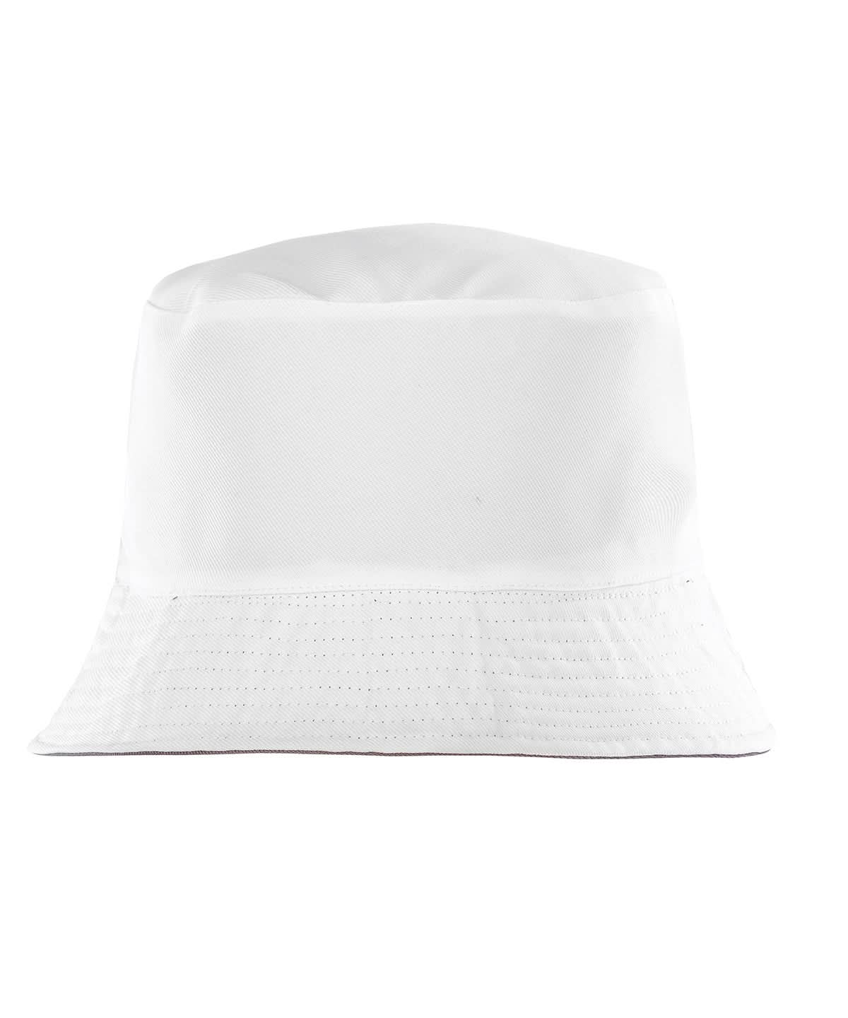 Result Genuine Recycled Core recycled reversible bucket hat RC985 - White - Customisable Hats