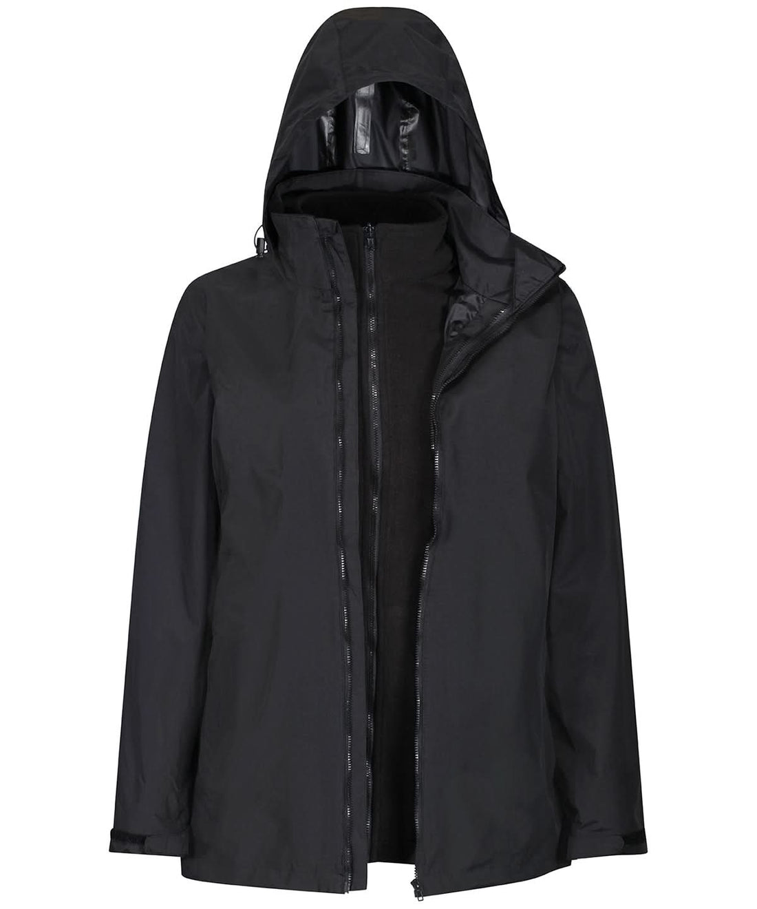 Regatta Professional Womens classic 3 in 1 jacket rg049 - Black - Customisable Jackets