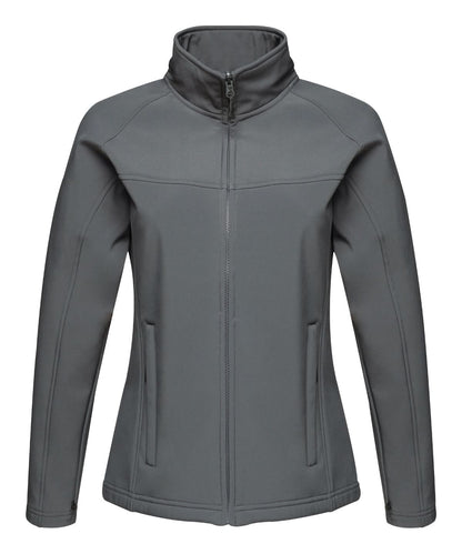 Regatta Professional Womens Uproar softshell RG151 - Seal Grey - Customisable Softshell Jacket