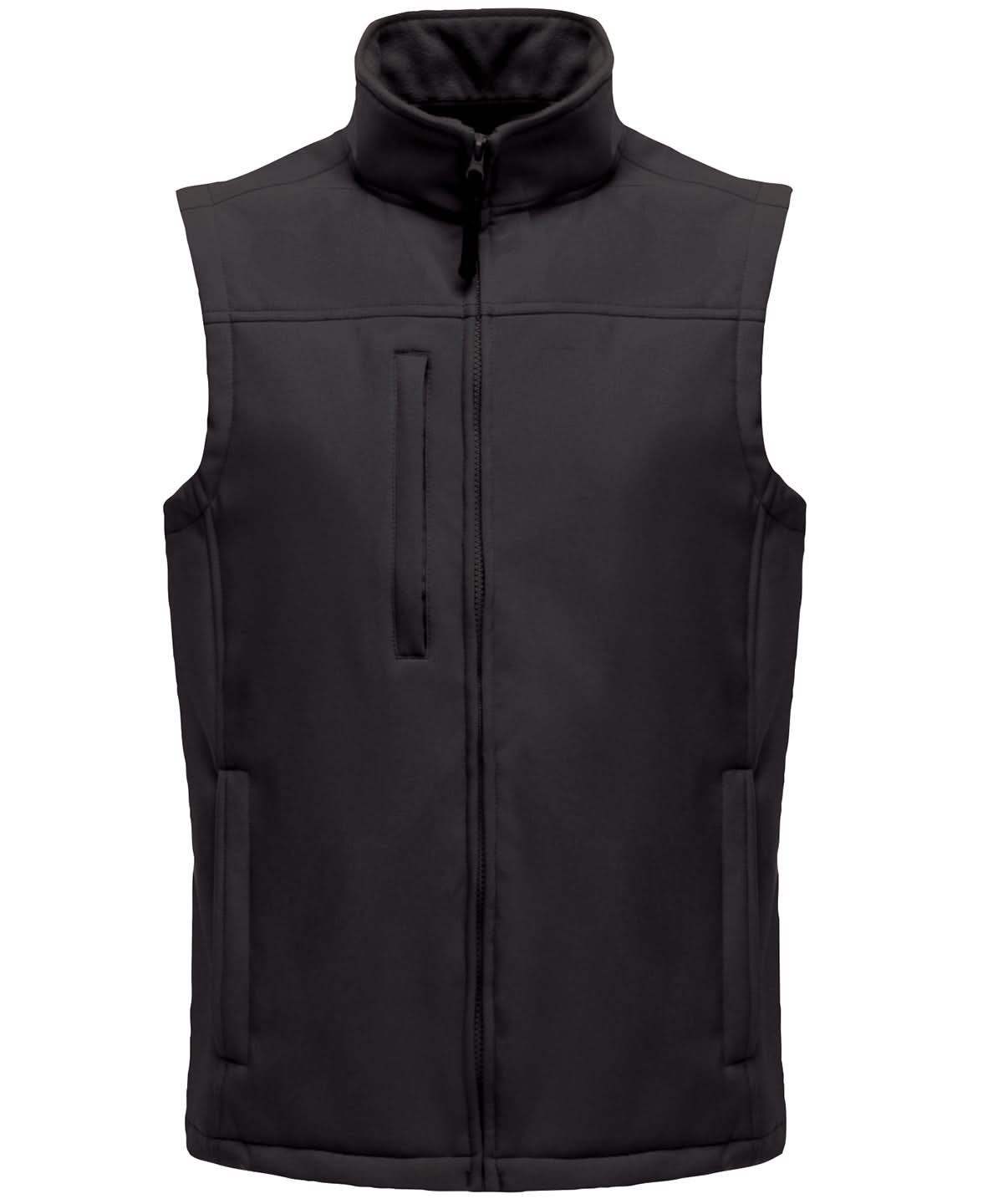 Regatta Professional Flux softshell bodywarmer RG154 - All Black - Customisable Gilets &amp; Body Warmers