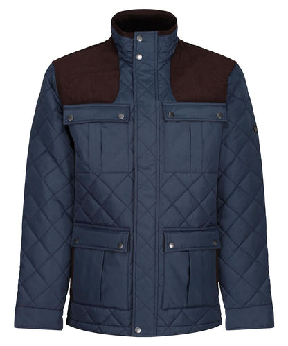 Regatta Professional Padbury diamond quilt jacket RG176 - Navy - Customisable Jackets
