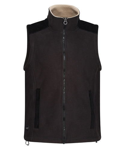 Regatta Professional Faversham fleece bodywarmer RG214 - Black - Customisable Gilets &amp; Body Warmers