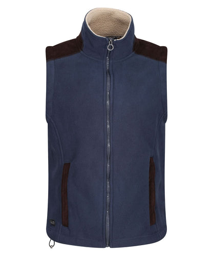 Regatta Professional Faversham fleece bodywarmer RG214 - Navy - Customisable Gilets &amp; Body Warmers