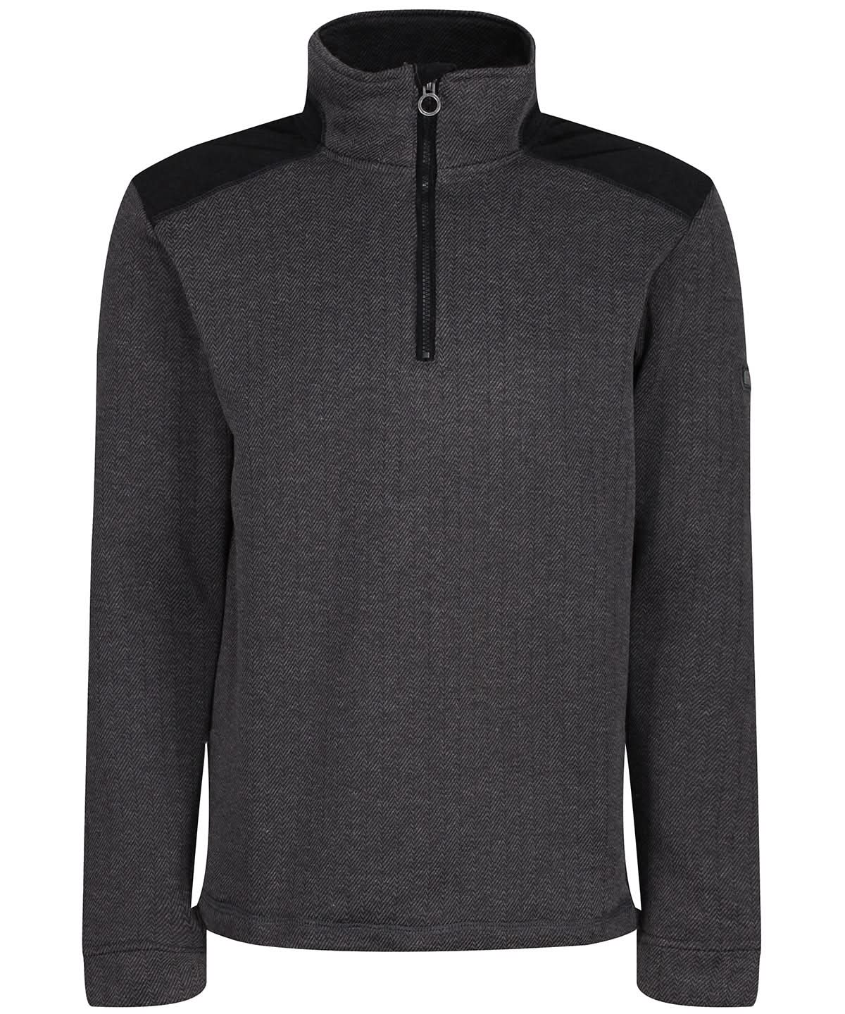 Regatta Professional Holbeck half zip fleece RG269 - Black - Customisable Fleece