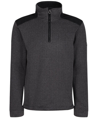 Regatta Professional Holbeck half zip fleece RG269 - Black - Customisable Fleece