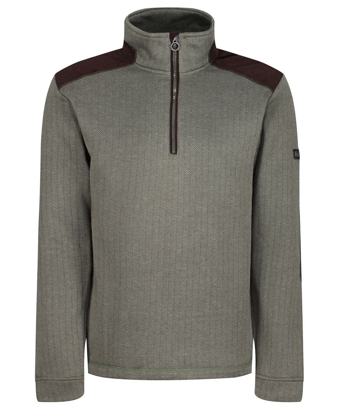 Regatta Professional Holbeck half zip fleece RG269 - Dark Khaki - Customisable Fleece