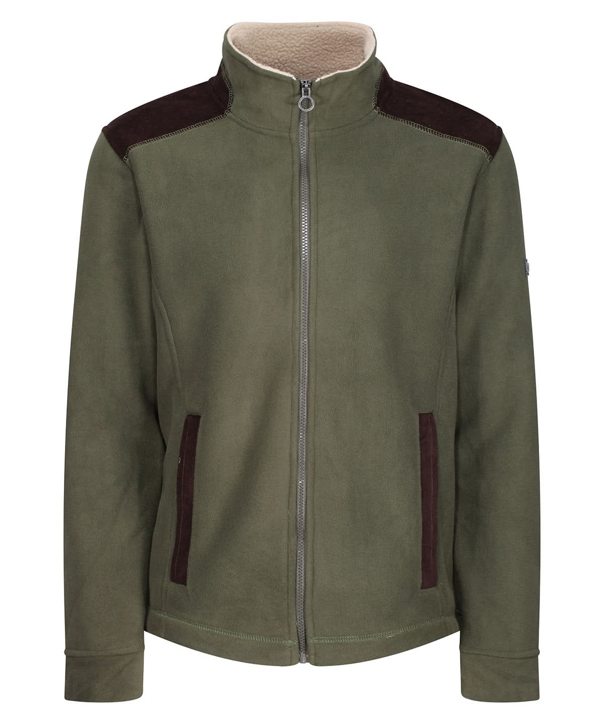Regatta Professional Faversham full zip fleece RG270 - Dark Khaki - Customisable Fleece