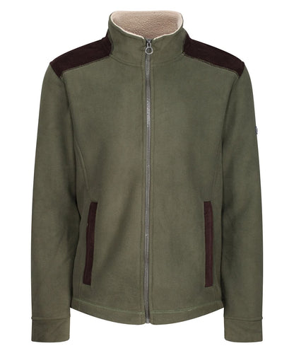Regatta Professional Faversham full zip fleece RG270 - Dark Khaki - Customisable Fleece
