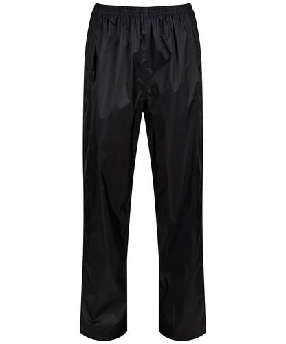 Regatta Professional Womens pro packaway overtrousers RG315 - Black - Customisable Trousers