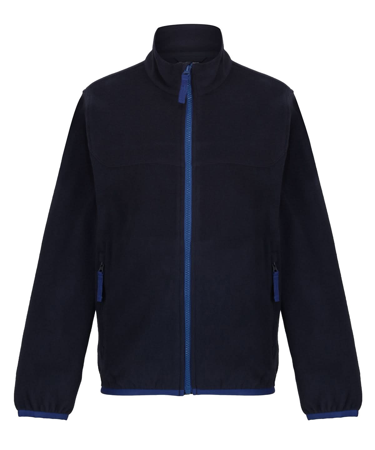 Regatta Junior Kids full zip microfleece RG335 - Navy New Royal - Customisable Fleece