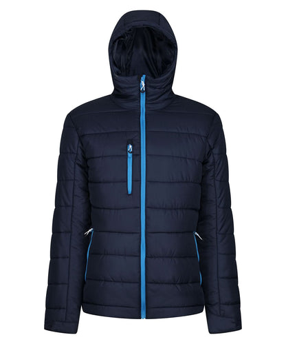 Regatta Professional Navigate thermal hooded jacket RG338 - Navy French Blue - Customisable Jackets