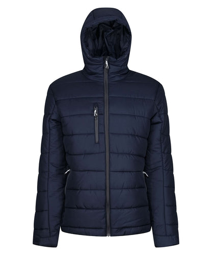 Regatta Professional Navigate thermal hooded jacket RG338 - Navy Seal - Customisable Jackets