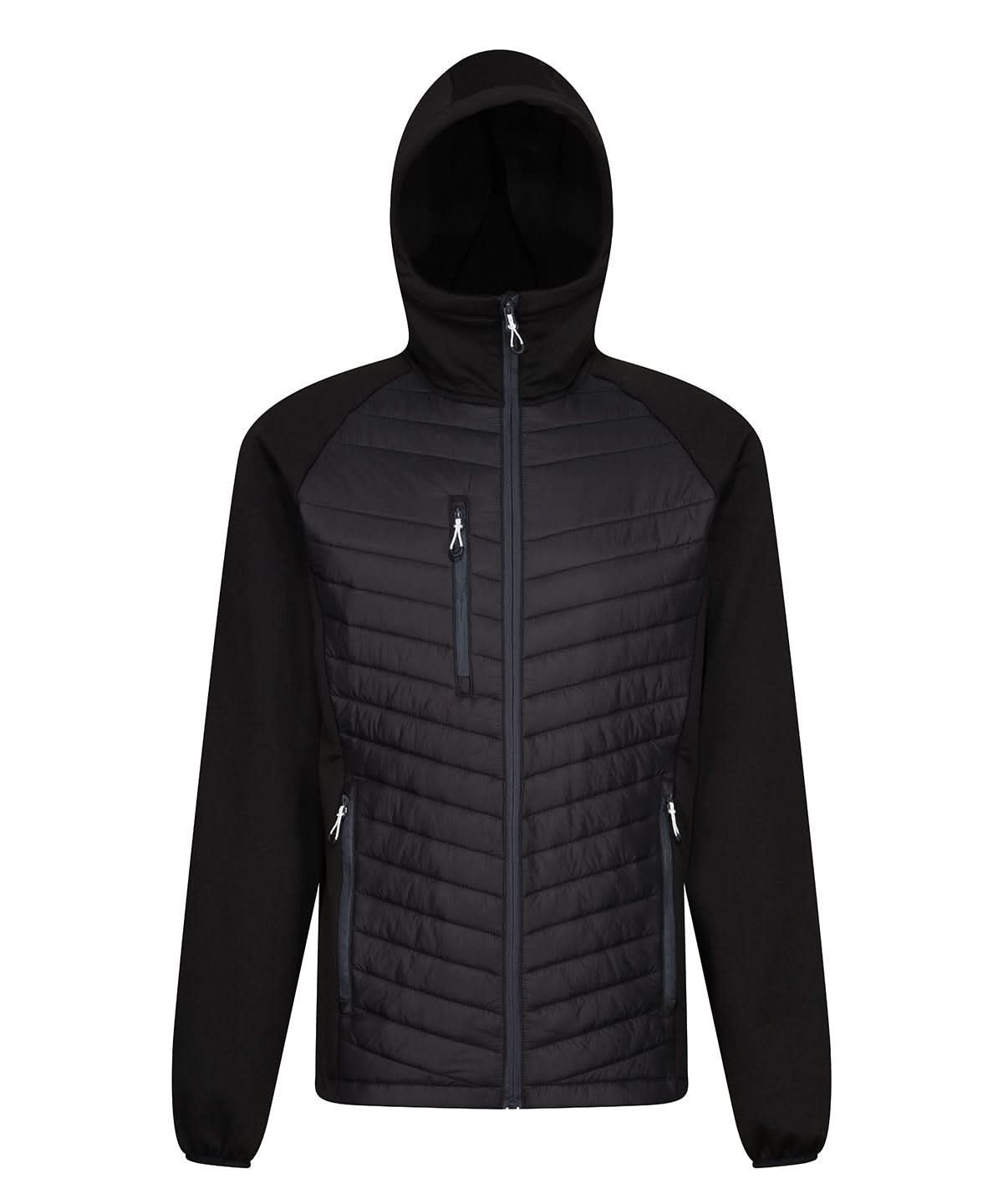 Regatta Professional Navigate hybrid hooded jacket RG339 - Black Seal - Customisable Jackets