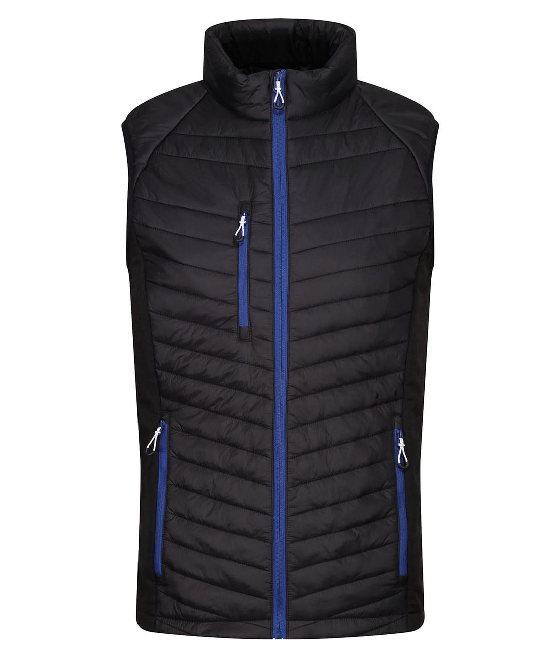 Regatta Professional Navigate hybrid bodywarmer RG341 - Black New Royal - Customisable Bodywarmer