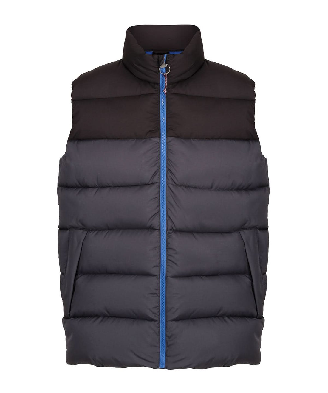 Regatta Professional Vintage puffer vest RG348 - Seal Grey Black - Customisable Bodywarmer