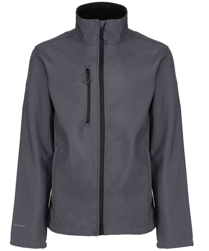 Regatta Honestly Made Honestly Made recycled softshell jacket RG350 - Seal Grey - Customisable Softshell Jacket