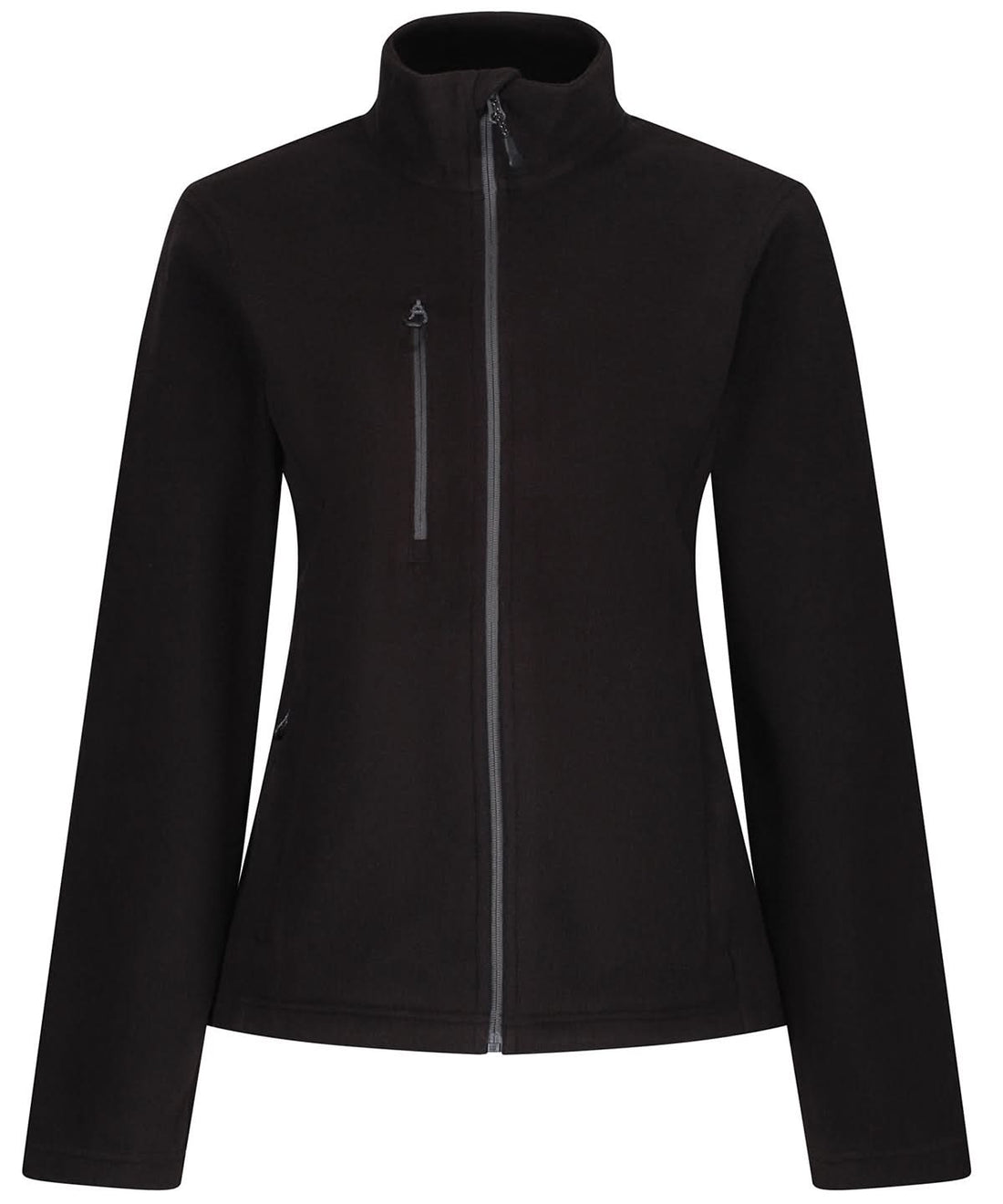 Regatta Honestly Made Womens Honestly made recycled full zip fleece RG361 - Black - Customisable Fleece