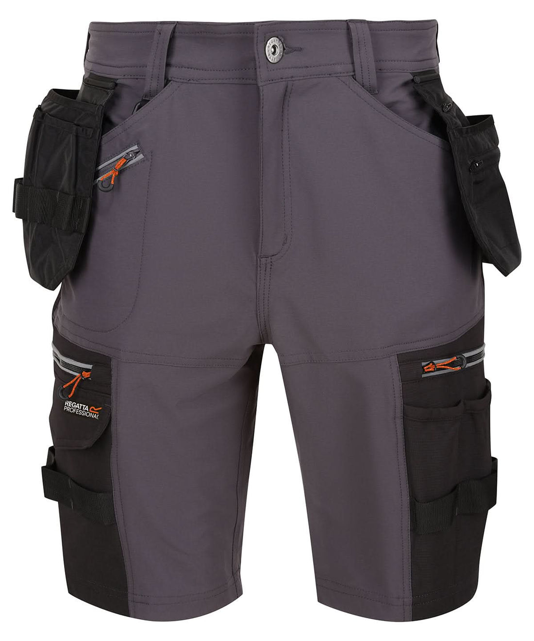 Regatta Professional Infiltrate stretch holster shorts RG366 - Iron Black - Customisable Shorts