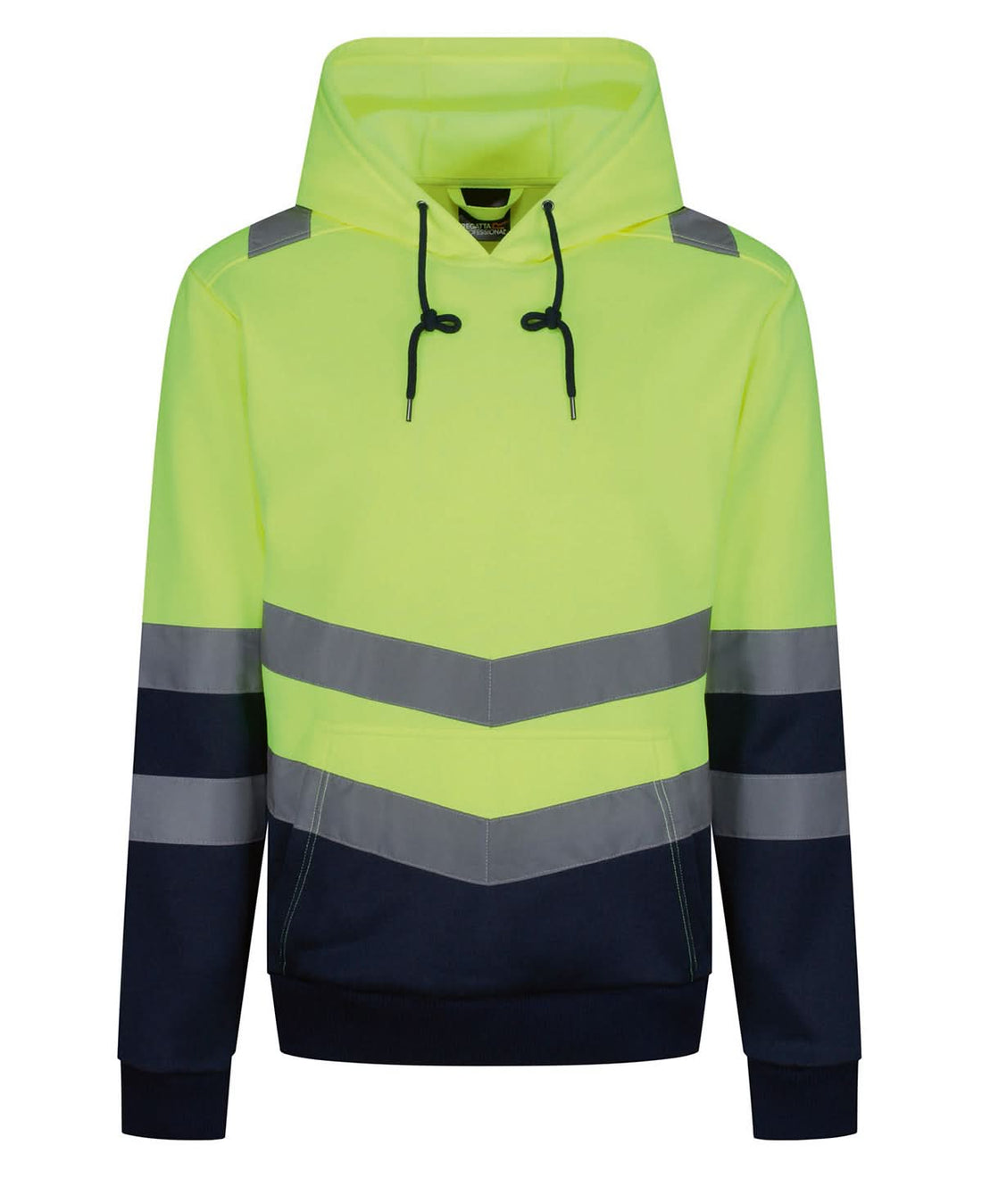 Regatta High Visibility Pro hi vis overhead hoodie RG458 - Yellow - Customisable Hoodies