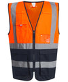 Orange/Navy