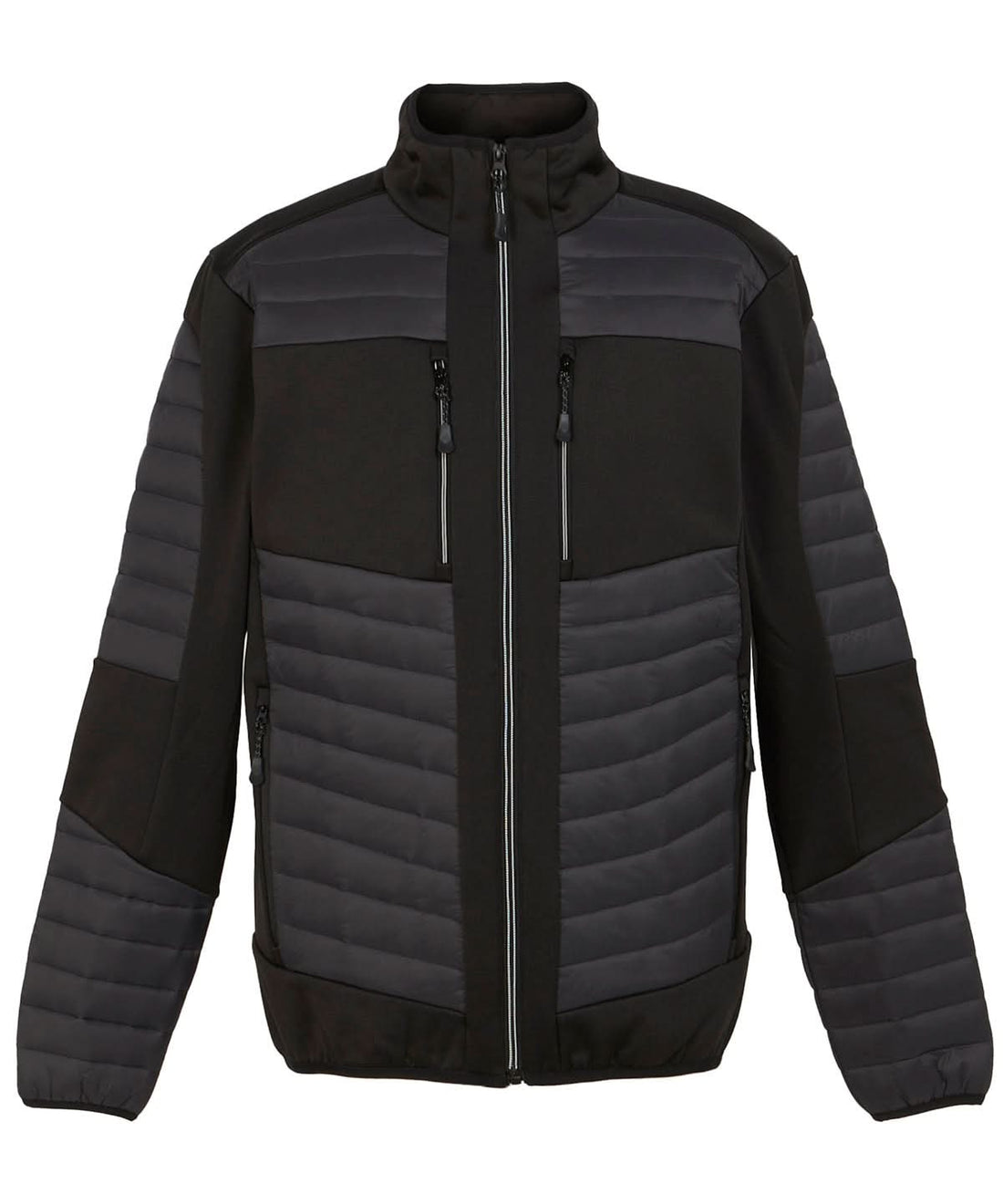Regatta Professional E Volve unisex thermal hybrid jacket RG540 - Ash Black - Customisable Jackets