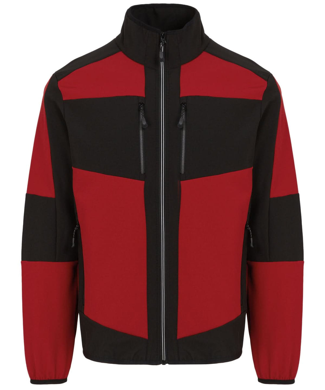 Regatta Professional E Volve unisex 2 layer softshell jacket RG541 - Classic Red Black - Customisable Softshell Jacket