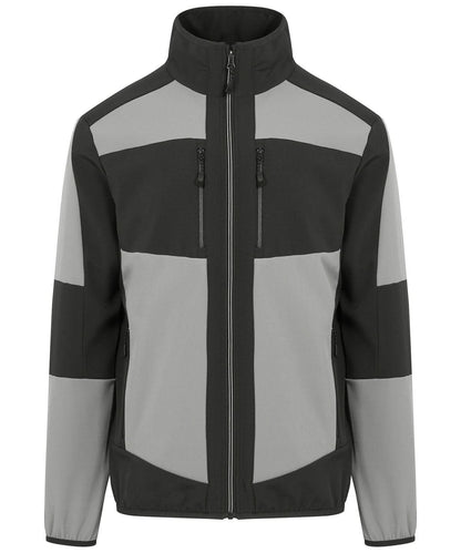 Regatta Professional E Volve unisex 2 layer softshell jacket RG541 - Mineral Grey Ash - Customisable Softshell Jacket