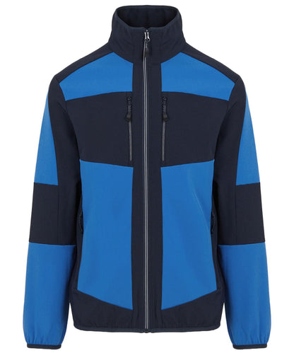 Regatta Professional E Volve unisex 2 layer softshell jacket RG541 - Strong Blue Navy - Customisable Softshell Jacket