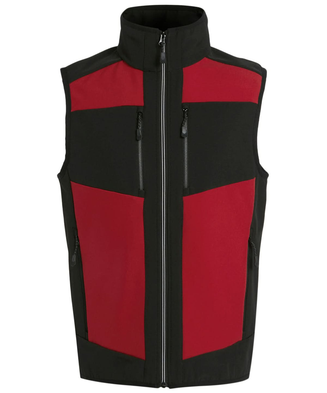 Regatta Professional E Volve unisex 2 layer softshell bodywarmer RG543 - Classic Red Black - Customisable Bodywarmer