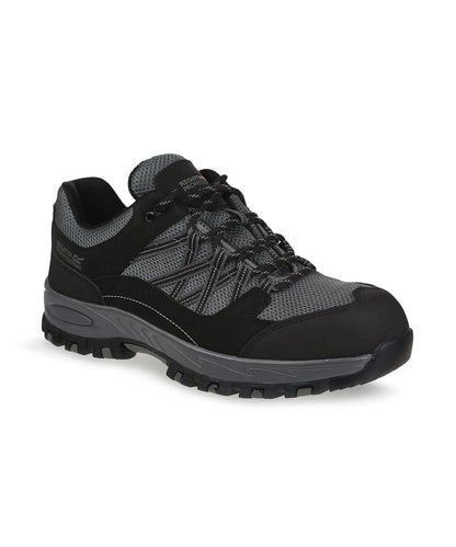Regatta Safety Footwear Sandstone SB safety trainers RG567 - Briar Black - Customisable Trainers