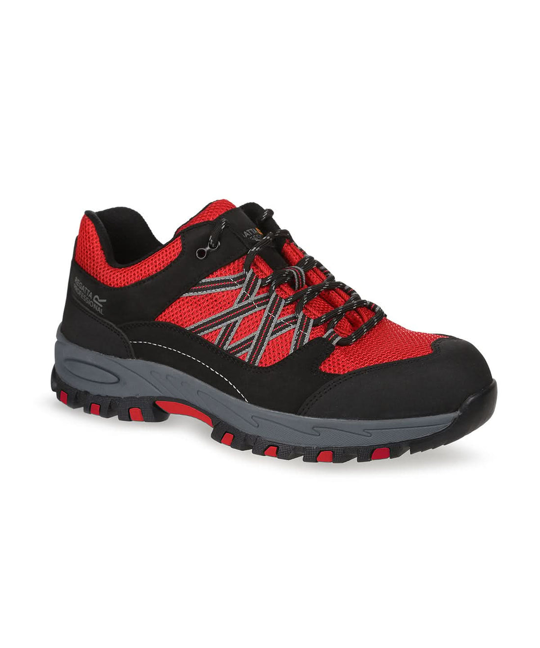 Regatta Safety Footwear Sandstone SB safety trainers RG567 - Red Black - Customisable Trainers
