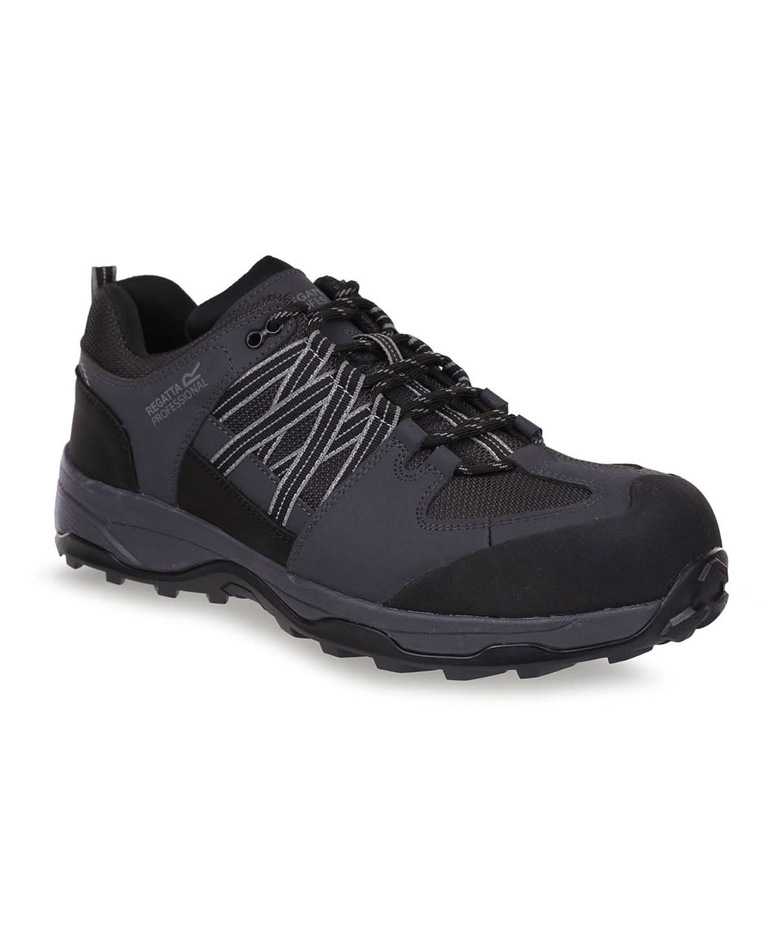 Regatta Safety Footwear Claystone S3 safety trainers rg569 - Black Briar - Customisable Trainers