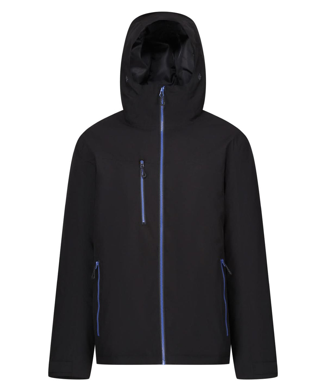 Regatta Professional Navigate waterproof insulated jacket RG580 - Black New Royal - Customisable Jackets