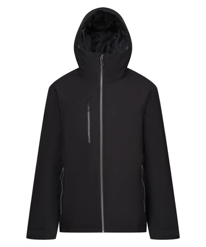 Regatta Professional Navigate waterproof insulated jacket RG580 - Black Seal Grey - Customisable Jackets