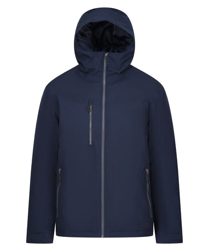 Regatta Professional Navigate waterproof insulated jacket RG580 - Navy Seal Grey - Customisable Jackets