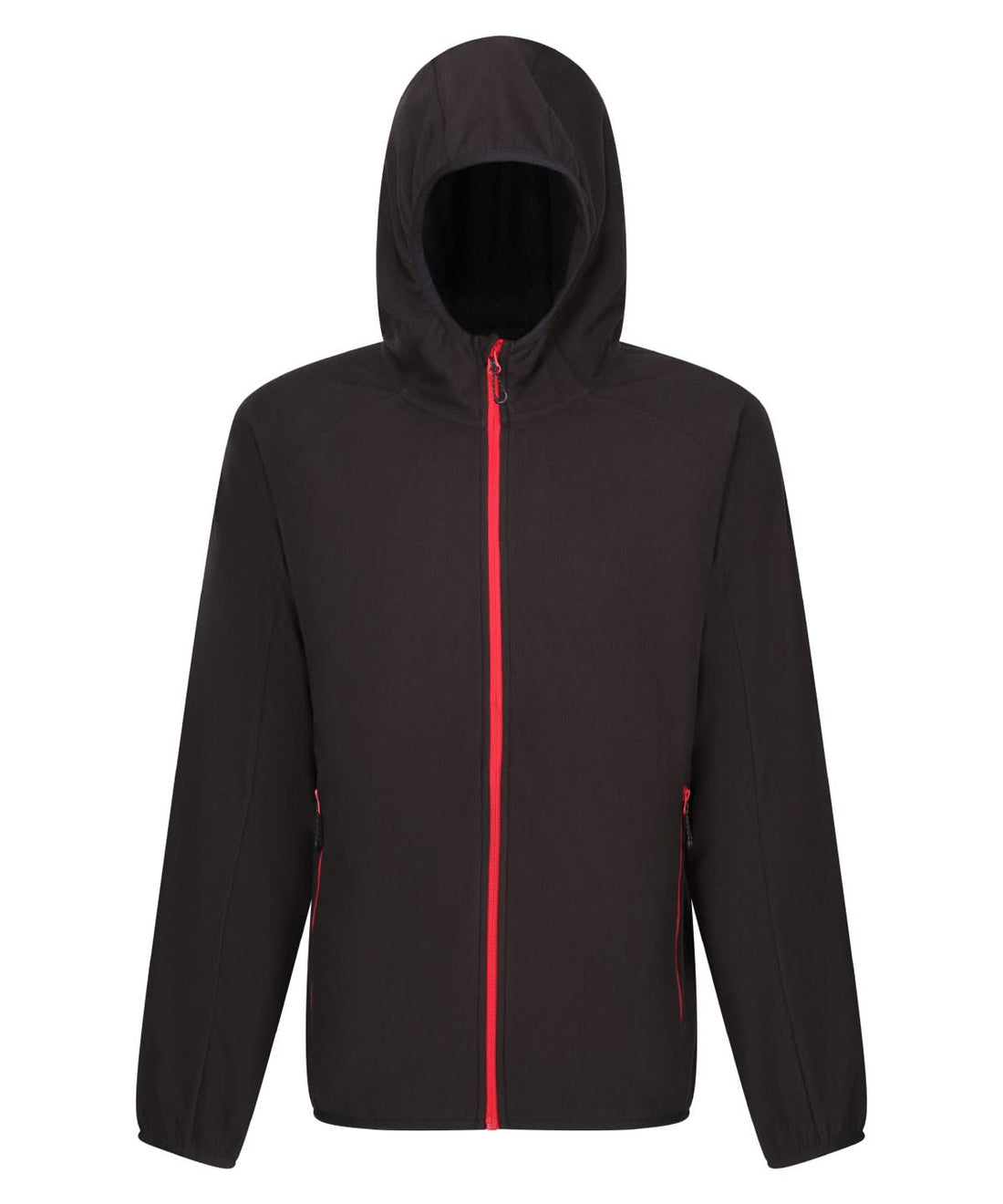 Regatta Professional Navigate full zip fleece RG581 - Black Classic Red - Customisable Fleece